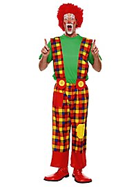 Chequered clown trousers