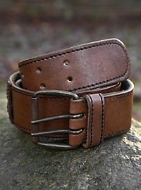 Cintura con doppia fibbia - Arnold, marrone