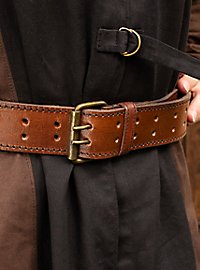 Cintura con doppia fibbia - Arnold, marrone