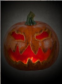 Citrouille clignotante d'Halloween