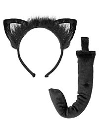 Classico set di accessori da gatto per bambini