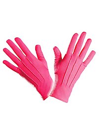 Cloth gloves pink