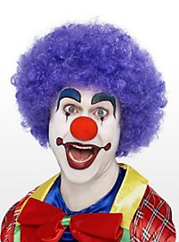 Lila Clown Perücke