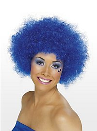 Clown Wig blue 