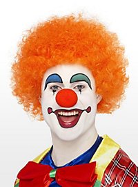 Clown Wig orange 
