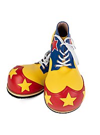 Clownschuhe rot-blau