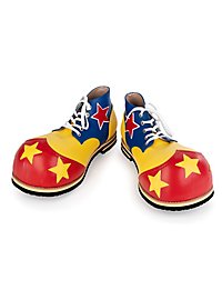 Clownschuhe rot-blau