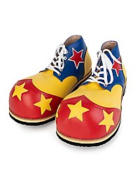 Clownschuhe rot-blau