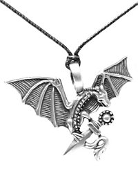 Collana con drago fantasy