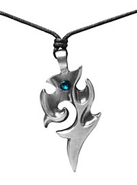 Collana tribale con pietra turchese