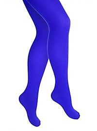Collants opaques pour enfants, bleus