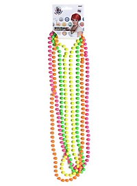 Collar De Perlas Neón Años 80
