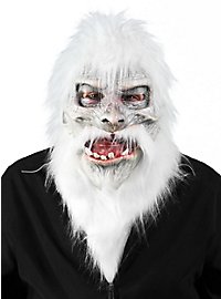 Collare di pelliccia bianca