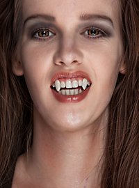 Colmillos De Vampiro - Dientes Postizos Que Brillan En La Oscuridad