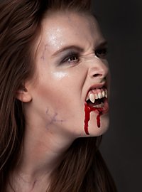 Colmillos De Vampiro - Dientes Postizos Que Brillan En La Oscuridad