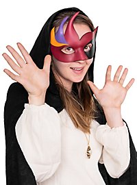 Colombina Cigno maschera veneziana in pelle