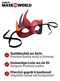Colombina Cigno Venetiansk Lædermaske
