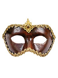Colombina cuoio - Venezianische Maske