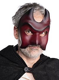 Colombina Diavolo Venezianische Ledermaske