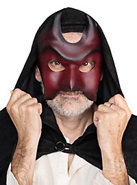 Colombina Diavolo Venezianische Ledermaske