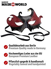 Colombina Drago Venetian Leather Mask