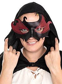 Colombina Drago Venetiansk Lædermaske