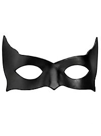 Colombina Incognito schwarz Venezianische Ledermaske