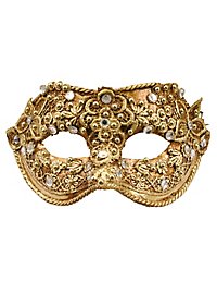 Colombina macrame oro - Maschera veneziana