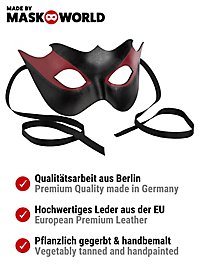Colombina Novella Venetiansk Lædermaske
