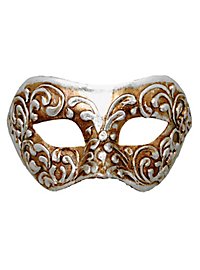 Colombina stucco argento - Venezianische Maske