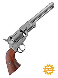 Revolver - Konföderation 1860 (silbern) Dekowaffe