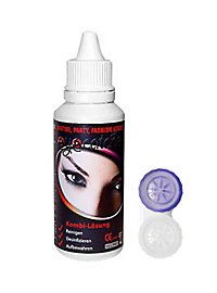 Contact lenses care set small