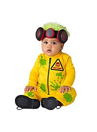Contaminated suit romper costume for baby