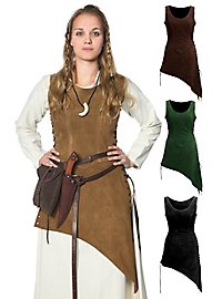 Corsé De Cuero Con Falda - Tabernera