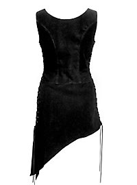 Corsé De Cuero Con Falda - Tabernera