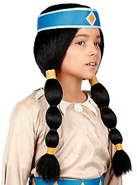 Costume arc-en-ciel Yakari pour enfants avec perruque