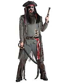 Costume complet de pirate zombie