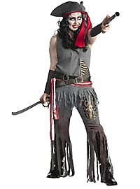 Costume complet de pirate zombie
