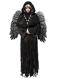 Costume da angelo nero per donna