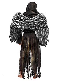 Costume da angelo nero per uomo