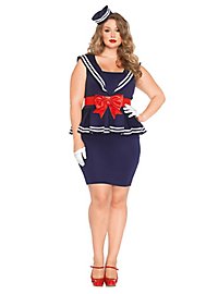 Costume da cadetta sexy pin-up XXL