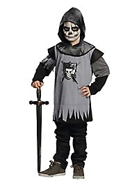 Costume da cavaliere con teschio per bambini