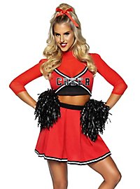 Costume da cheerleader rosso