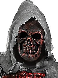 Costume da demone della morte luminoso per bambini con effetto glow