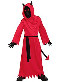 Costume da diavolo per bambini con occhi luminosi