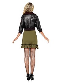Costume da donna vestito e giacca sexy da Top Gun