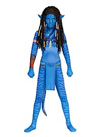 Costume da guerriera tribale blu per bambina