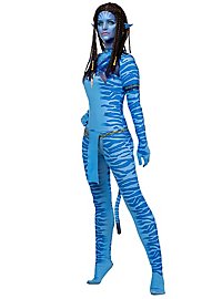 Costume da guerriero tribale blu per donna