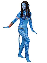 Costume da guerriero tribale blu per donna
