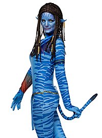 Costume da guerriero tribale blu per donna